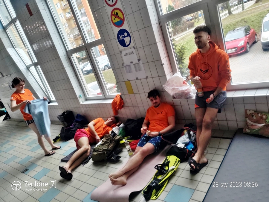 Hokej pod wodą Walenie Gdańsk I 2023